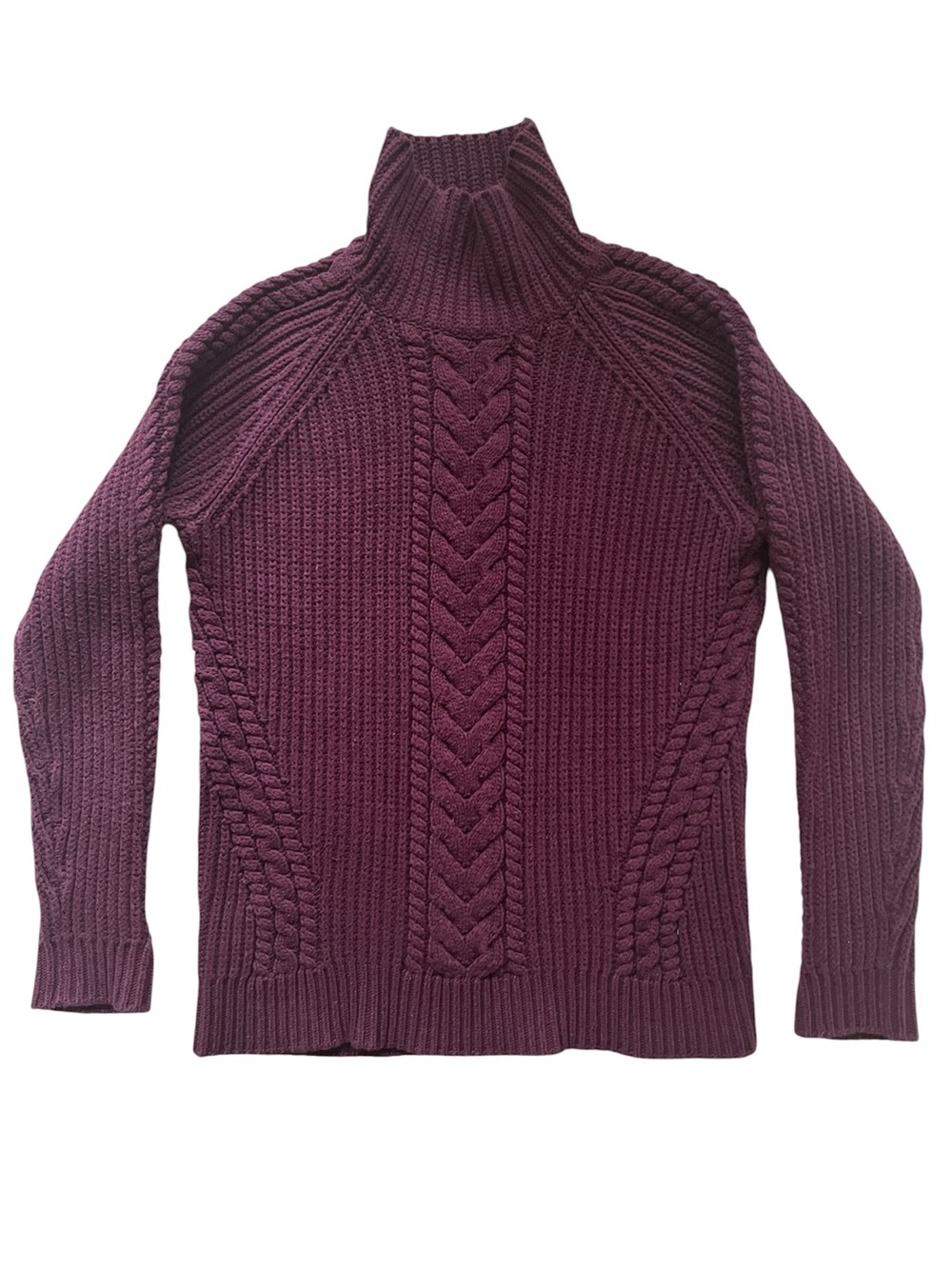 Lululemon Cable Knit Chunky Turtleneck Sweater